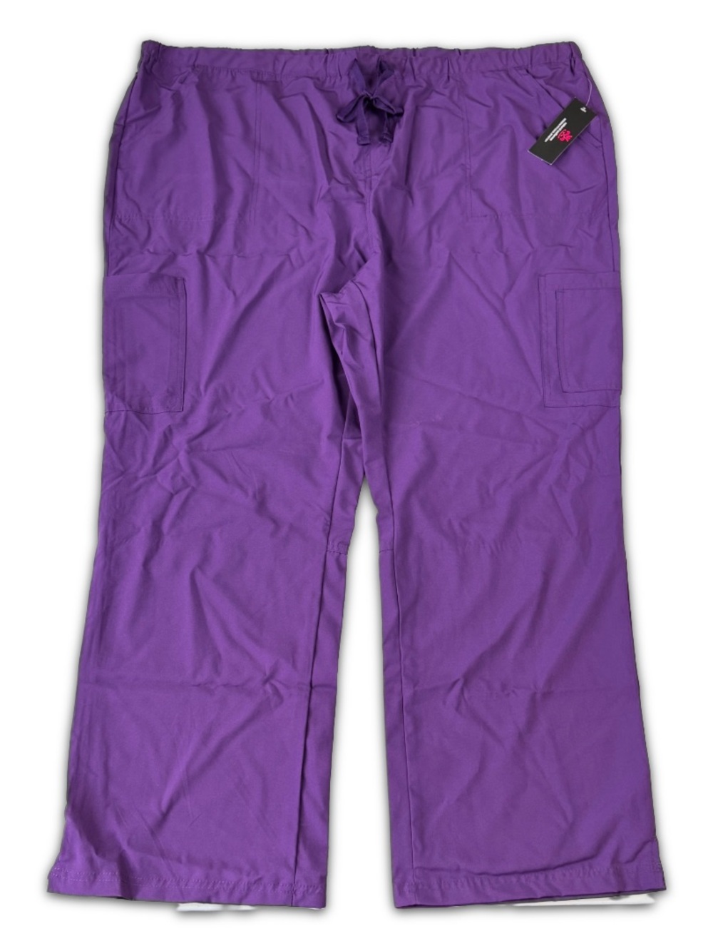 Natural Uniforms Scrub Pants Womens‎ 3X Purple Modern Fit Cool Stretch NWT